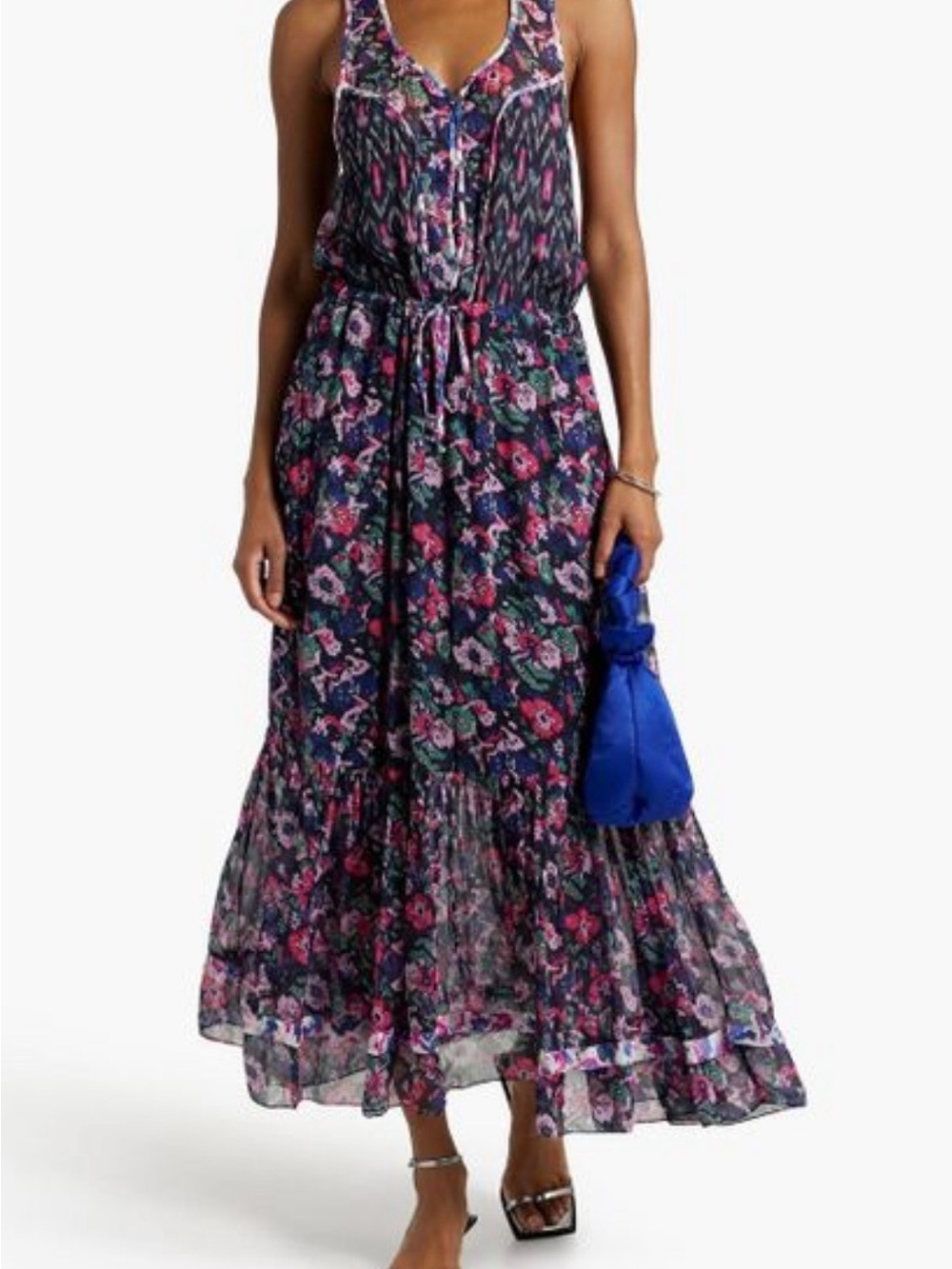 Isabel Marant
Women's Purple Randia Floral-print Voile
Maxi Dress
